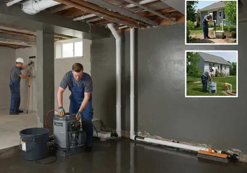 Basement Waterproofing and Flood Prevention process in Auburn, IL